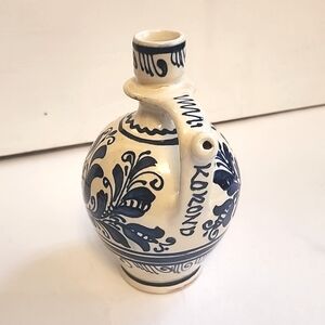 Vintage small Korond Polish pottery jug vase